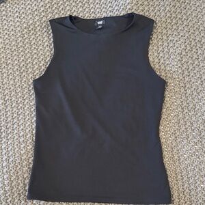 Express Body Contour Black Sleeveless Women's Top